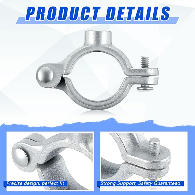20 Pack 3/4" Split Ring Pipe Hanger - Image 3