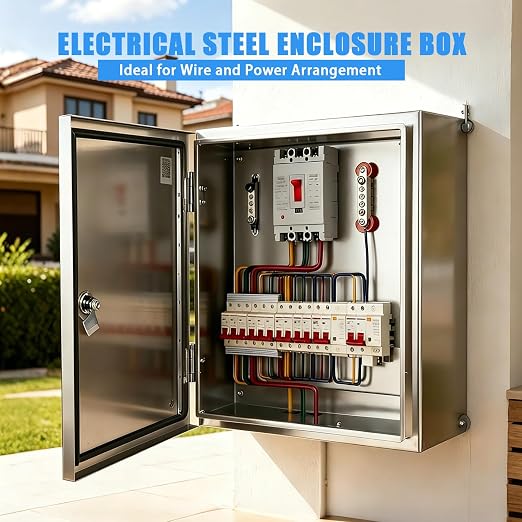 Electrical Enclosure 24x16x12, 304 Stainless Steel Enclosure IP66 Waterproof - Image 6