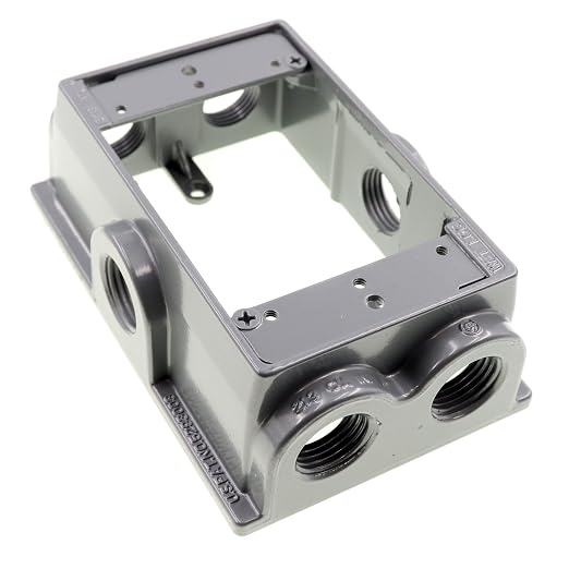Thomas & Betts IHEF6S2-1 1-Gang Flanged Universal Box Extension Ring by Thomas+%26+Betts