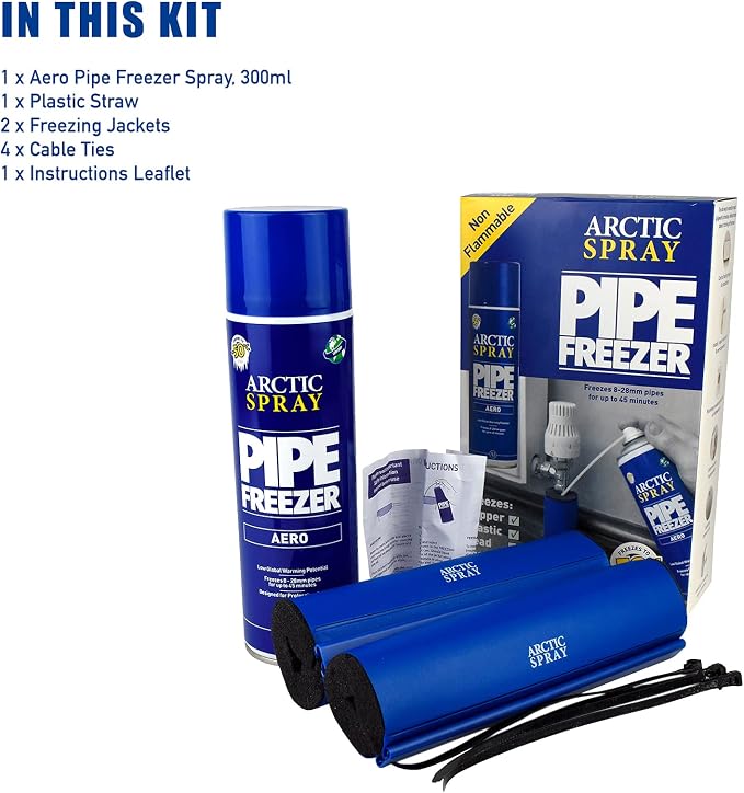 Arctic Hayes ‎ZEK2 Aero Disposable Pipe Freeze Kit - Image 2