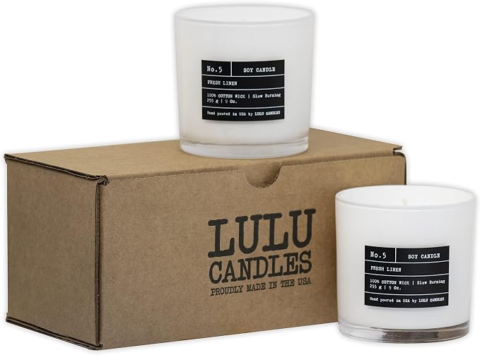 Lulu Candles | Wild Lemongrass | Luxury Scented Soy Jar Candle | Hand Poured in - Image 6