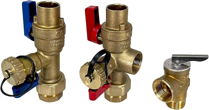 1" OD x 12" x 3/4"MIP x 3/4"FIP Flexible Gas Connector Kit, - Image 2