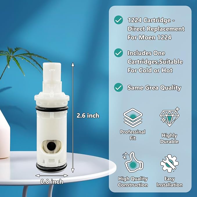 1224 1224B Faucet Cartridge Replacement Kit - Image 2