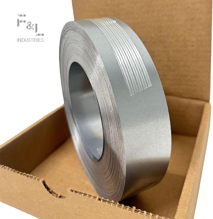 F&L 710-003 Heavy-Duty Metal Strap – 26 Gauge Galvanized Steel Strap, 1-1/2" x - Image 3