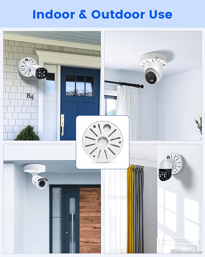 Universal Metal Security Camera Junction Box, Cable Concealment Box 1 Pack | - Image 9