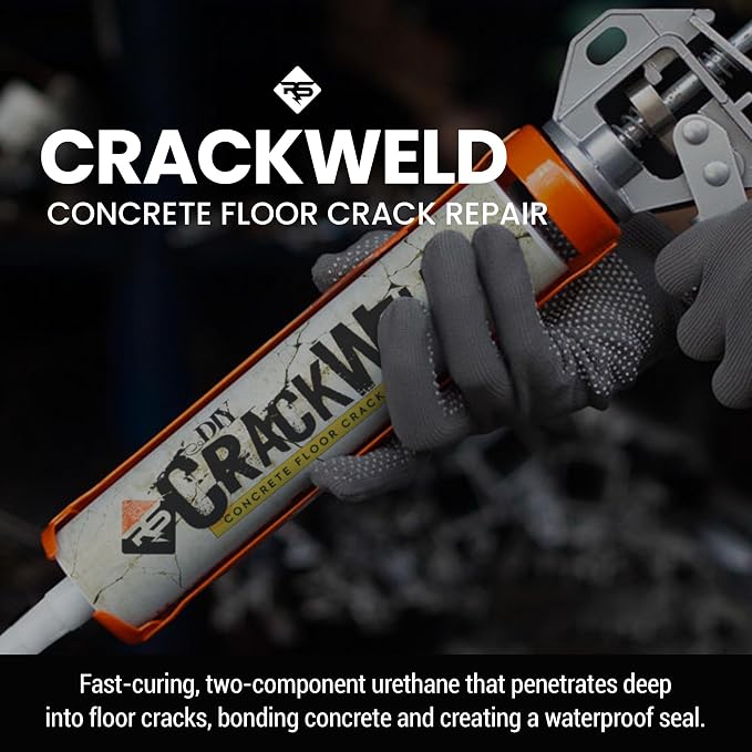 CrackWeld Concrete Crack Repair Kit – Polyurethane Concrete Crack Filler - Image 2
