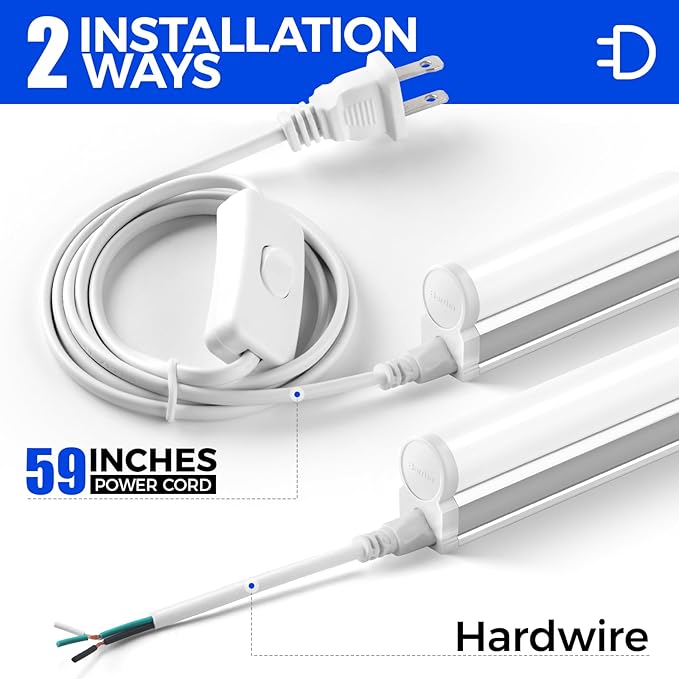 Barrina (Pack of 6 LED T5 Shop Light 3FT, 6500K Super Bright White, 16W | 1900lm - Image 6