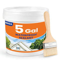 5 Gal Transparent Waterproof Sealant, Indoor & Outdoor by Unknown