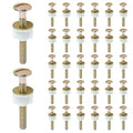 A.I.FORCE Toilet Seat Screws, Toilet Seat Bolts, Hinge Bolts & Nuts by A.I.FORCE