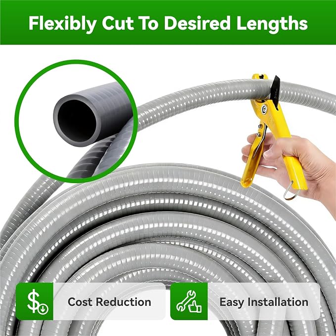 100 Foot Liquid-Tight Conduit Kit - Image 4