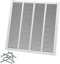 Howeall 20"W x 20"H Steel Return Air Grille, Air Return Vent Cover by Howeall