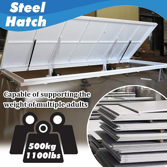 Heavy Duty Stainless Steel Floor Access Hatch - Image 5