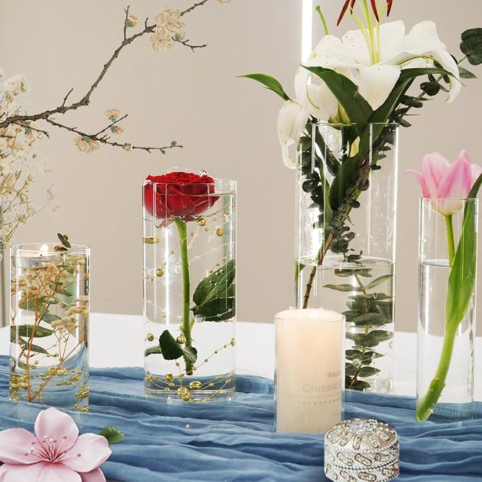 72pcs Glass Vase Cylinder Vases - Image 5