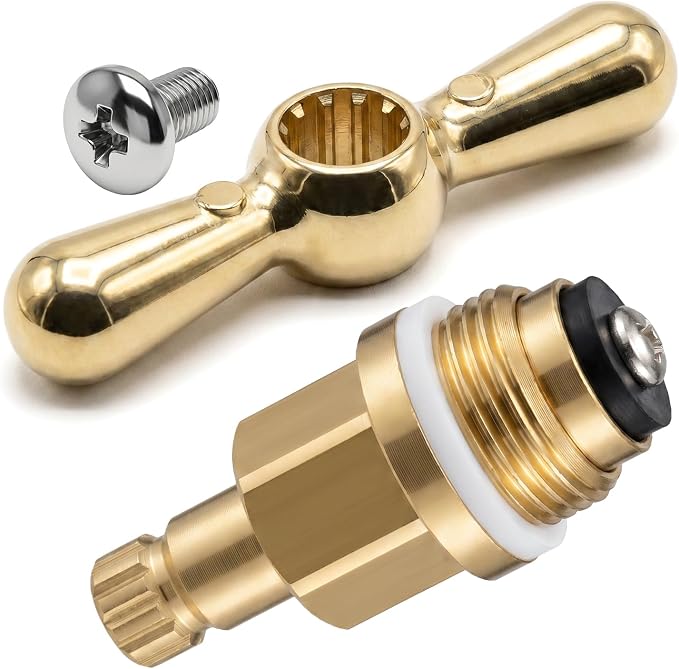 JURENGUDF New PK1100 Brass Globe Valve Stem and Bonnet Kit - Image 2