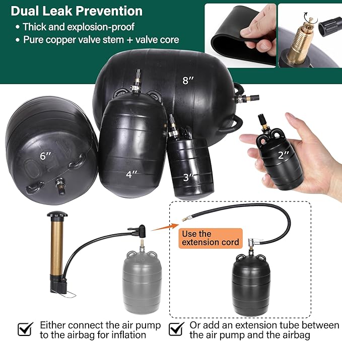 6 Inch Inflatable Pipe Plug Kit - Image 6