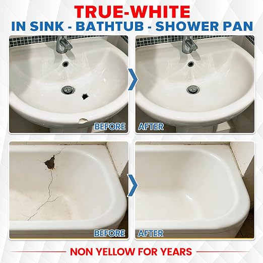 Bathtub & Shower Repair Kit for Enamel, Fiberglass, Acrylic Tub | Ultra-Bond - Image 4