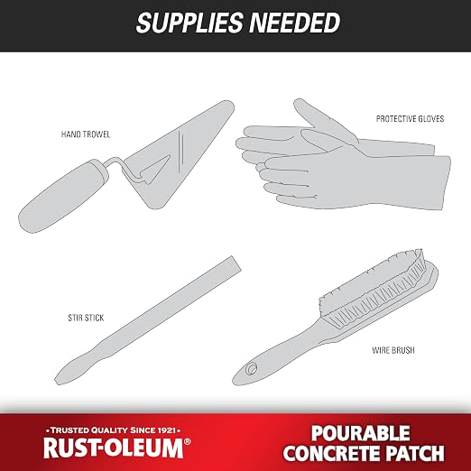 Rust-Oleum 369667 Pourable Concrete Patch, 5 lb Pail - Image 8