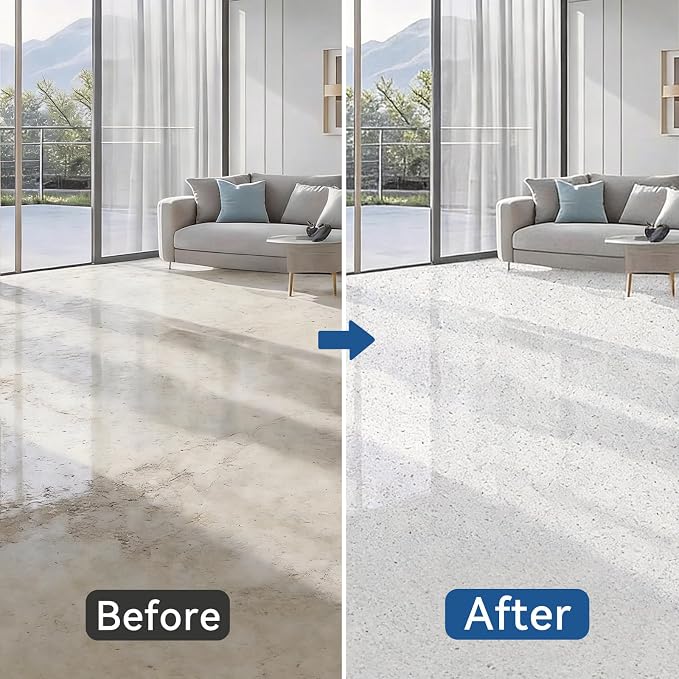 YOA Epoxy Colored Sand Self Leveling Flat Floor Paint | Two-Part Resin Kit - Image 3