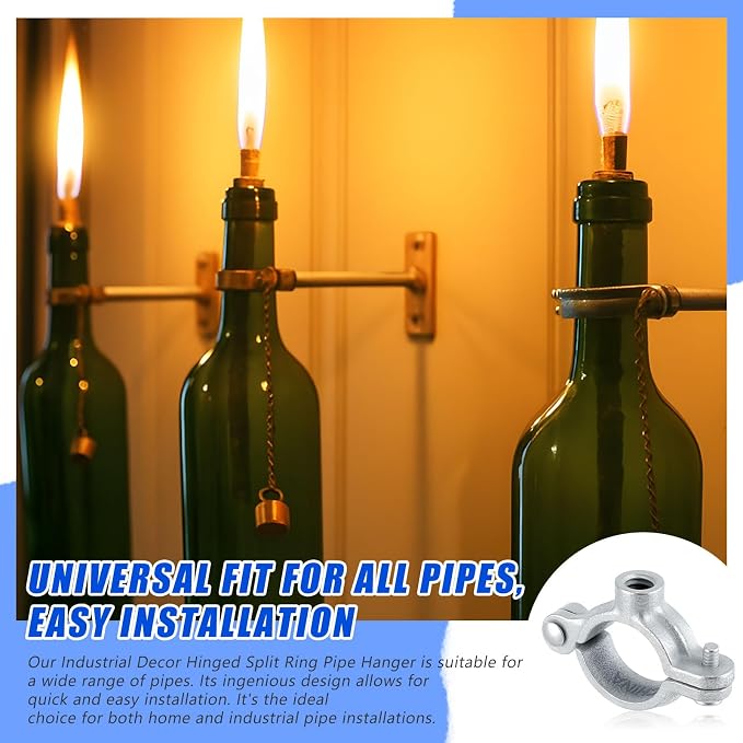 30 Pack 3/4" Split Ring Pipe Hanger - Image 5