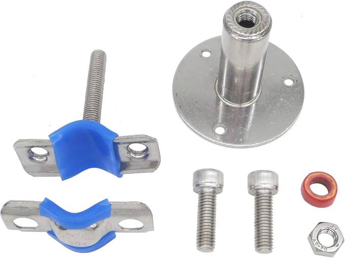 Stainless Steel Adjustable Pipe Clamp Bracket - Image 4