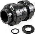 3" PVC True Union Check Valve, Sch 80 Full Port Slip Socket Ball Check Valve by Boltigen
