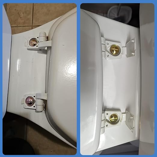 A.I.FORCE Toilet Seat Screws, Toilet Seat Bolts, Hinge Bolts & Nuts - Image 5