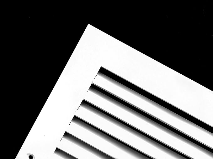 HVAC Premium 28'' X 10" Aluminum Return Grille - Image 3