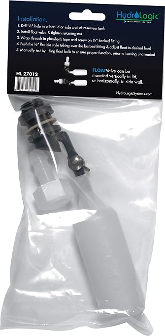 Hydro-Logic Purification Systems Hydrologic Float Valve - Image 3
