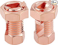 2pcs Split Bolt Wire Connector Brass by UPIQNG
