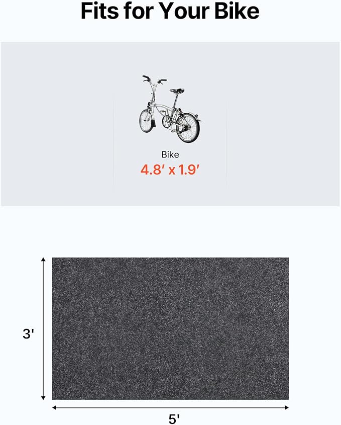 VEVOR Garage Floor Mat, 36 x 60 Inch Oil Spill Mat Garage Floor Mat - Image 2