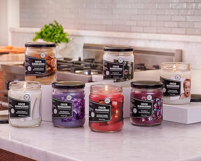 Almond Sugar Cookie Odor Eliminating Highly Fragranced Candle - Image 7