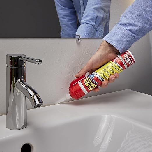 Flex Caulk, Waterproof & Weatherproof Hybrid Polymer Sealant, Baseboards - Image 4