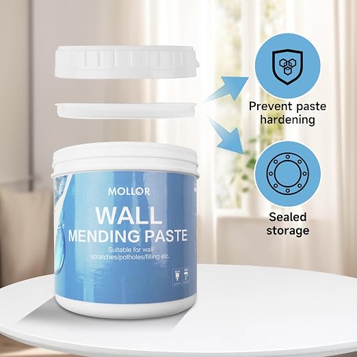 Drywall Repair Kit, 1KG Large Capacity, Wall Patch & Spackle Paste - Image 9