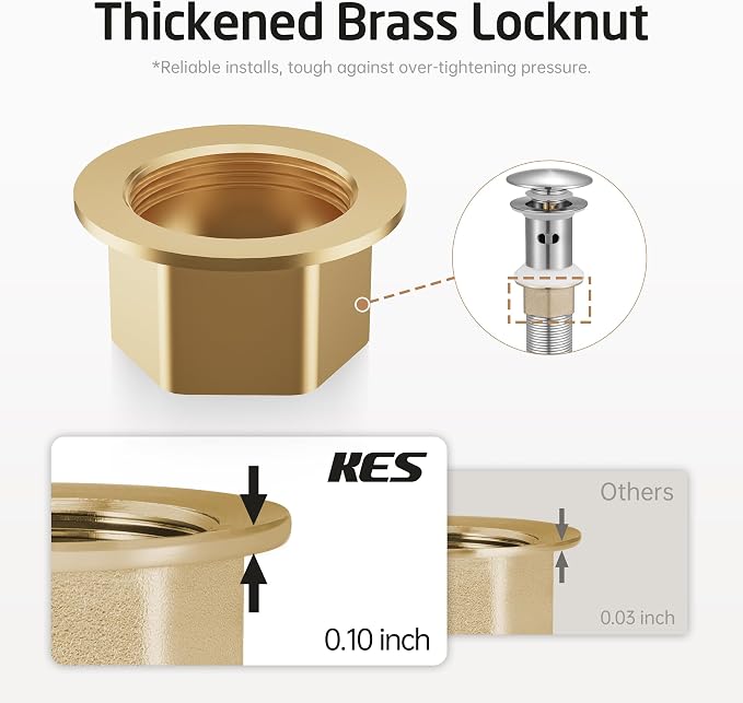 KES Bathroom Sink Drain Stopper - Image 7