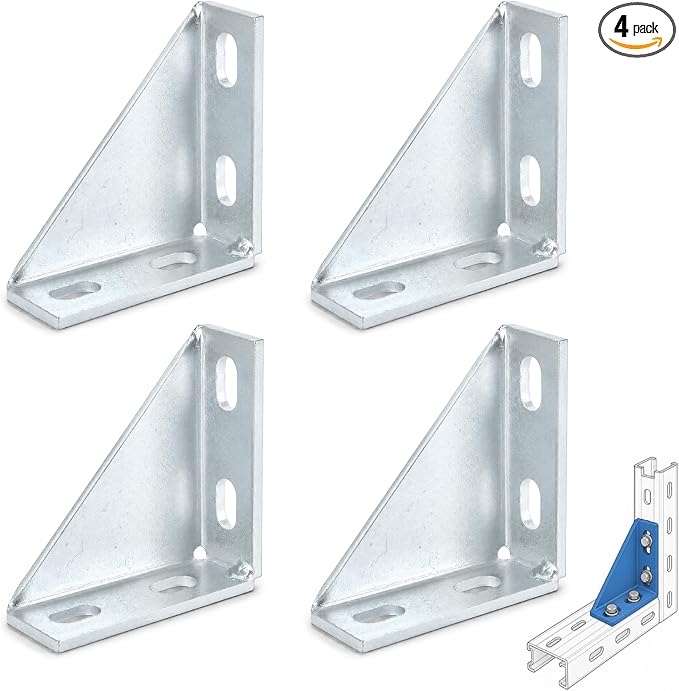 4 Pack 90 Degree Gusseted Fitting by Unknown