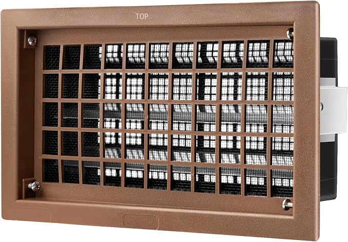 Crawl Space Foundation Vent Cover Automatic 8x16 Inch by Unknown