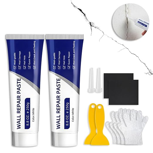 Drywall Repair Kit, 2 Pack Wall Mending Agent, Wall Patch Repair Kit by Fivewan