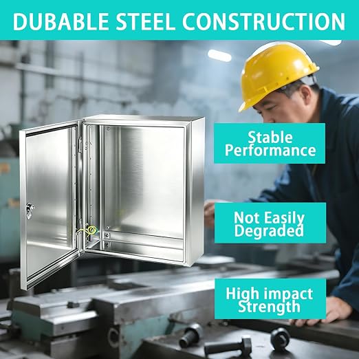 Yongchen Electrical Enclosure 16x16x8Inch 304 Stainless Steel Enclosure IP66 - Image 5