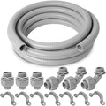 Yariwiz Flexible Electrical Conduit Liquid Tight PVC Conduit Kit by Yariwiz