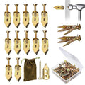 50 Set Self Drilling Drywall Anchors and Screws, Dry Wall Anchors Heavy Duty by Unknown