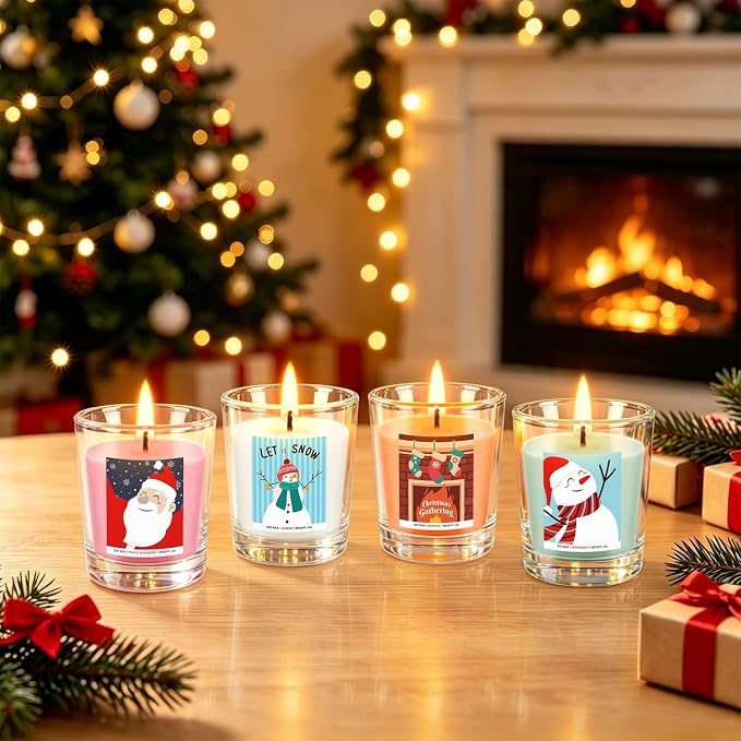 YOROXRG Christmas Candle Advent Calendar 2026 24 Days Scented Tumbler Candle - Image 5