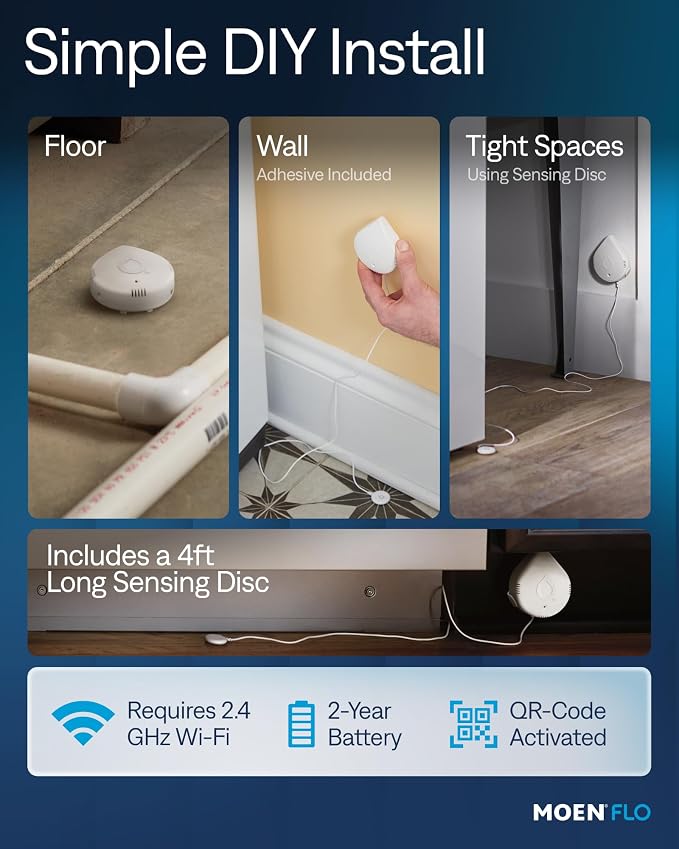 Moen 920-005 Flo Smart Water Leak Detector - Image 8