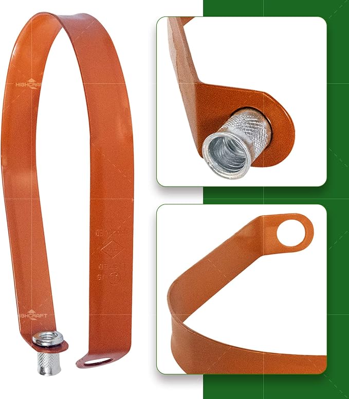 Highcraft ITS-FD212 Swivel Loop Pipe Hanger, Copper Epoxy Coated Steel - Image 2