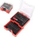 102-Pc Screwdriver Bit Set | S2 Steel, 1/4" Hex Shank Bits, Quick Release Bit by TOMMARS