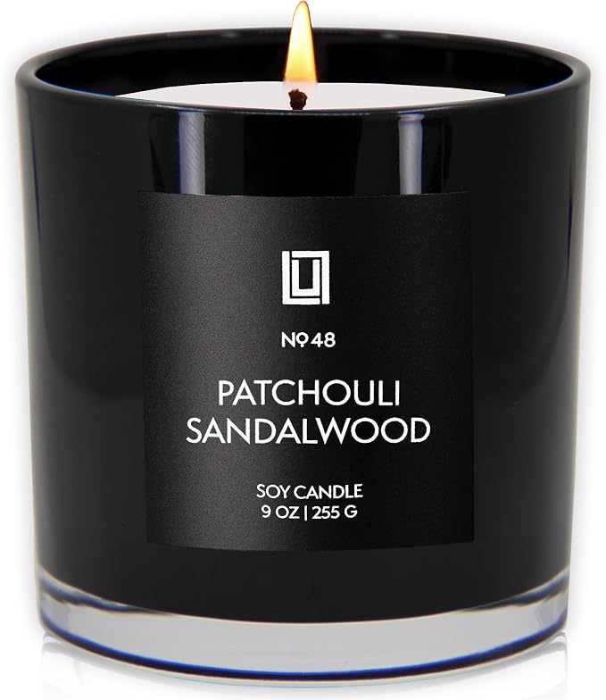 Lulu Candles | Patchouli Sandalwood | Smells Like Wood & Musk | Luxury Scented - Image 2