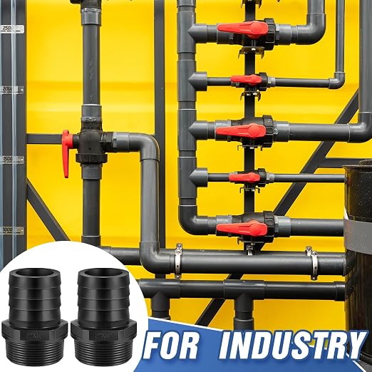 2 Pcs Pool PVC Tube Fitting Barbed Hose Fittings Adapter | Hose Fittings - Image 6