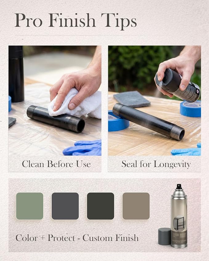 10 Pack 3/4 x 30 Inch Black Malleable Steel Pipe Nipples | Threaded pipe - Image 8