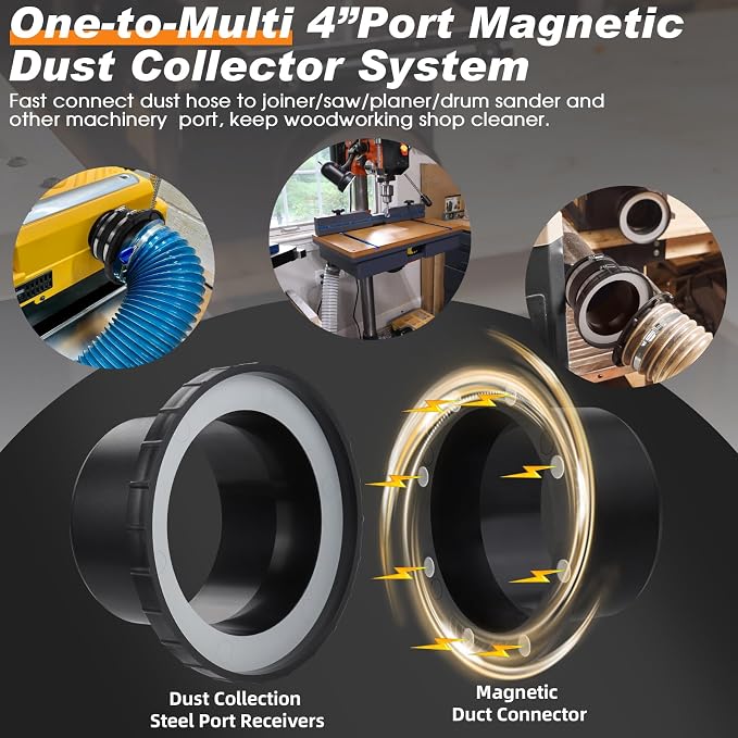 4 Inch Dust Collection Fittings - Image 5