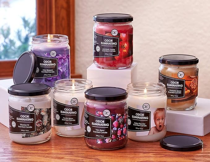Pumpkin Spice Odor Eliminating Highly Fragranced Candle - Image 7