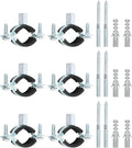 uxcell 10 Pcs Adjustable Pipe Bracket Clamp by uxcell